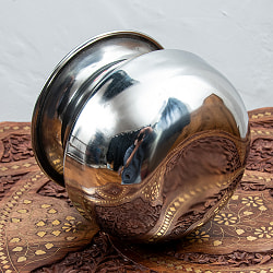 ステンレスのビリヤニ鍋　2〜3人分サイズ（約1400cc） - サブ3