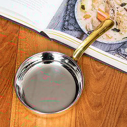 銅装飾のロイヤルソースパン（約13cm×3.5cm） - サブ2