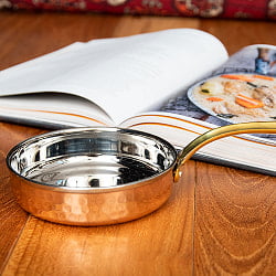 銅装飾のロイヤルソースパン（約13cm×3.5cm） - サブ3