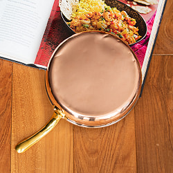 銅装飾のロイヤルフライパン（約19cm×4.3cm） - サブ4