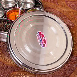 ふっくらシェイプ　円形スパイスボックス[直径約19cm] - サブ4