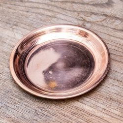 銅仕上げカトリ(小皿) 【直径:約9.5cm】