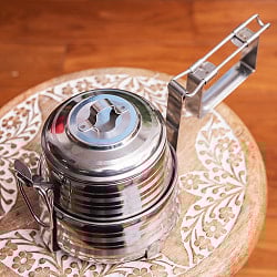 【2段】インドのステンレス弁当箱[17cm] - サブ5