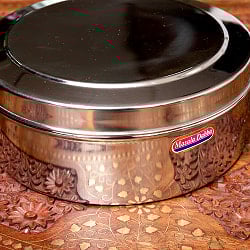 円形スパイスボックス　7種類のスパイスを入れられる！[直径約20.5cm] - サブ5