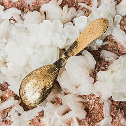 礼拝用 ミニ・ブラススプーン 長さ：約6.5cm - サブ4