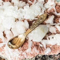 礼拝用 ミニ・ブラススプーン 長さ:約6.5cm