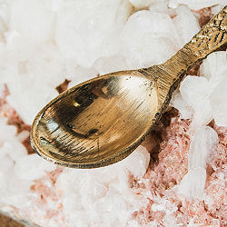 礼拝用 ミニ・ブラススプーン 長さ：約8cm - サブ2