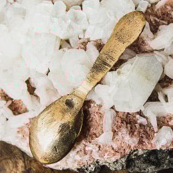 礼拝用 ミニ・ブラススプーン 長さ：約8cm - サブ4