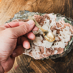 礼拝用 ミニ・ブラススプーン 長さ：約8cm - サブ5