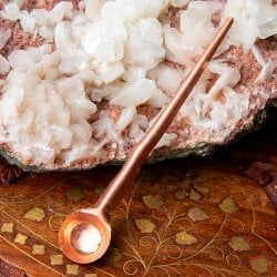 銅のミニスプーン 長さ：約11.5cmの商品写真