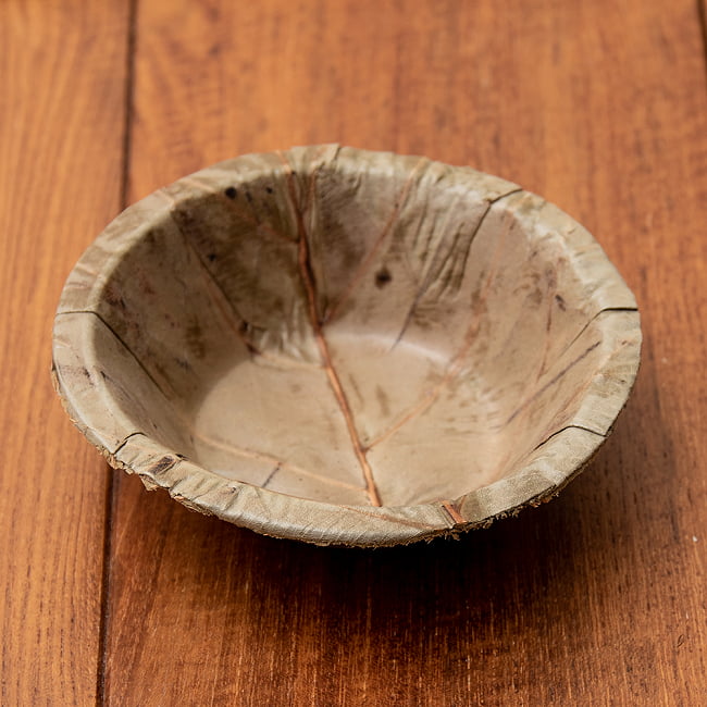 【約25枚セット】インドのリーフプレート カトリ ボウル 直径10cm 3 - 天然素材で作られています。