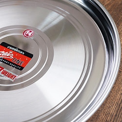 カレー大皿 No.14 [約33.5cm]-重ね収納ができるタイプ　ターリー - サブ4