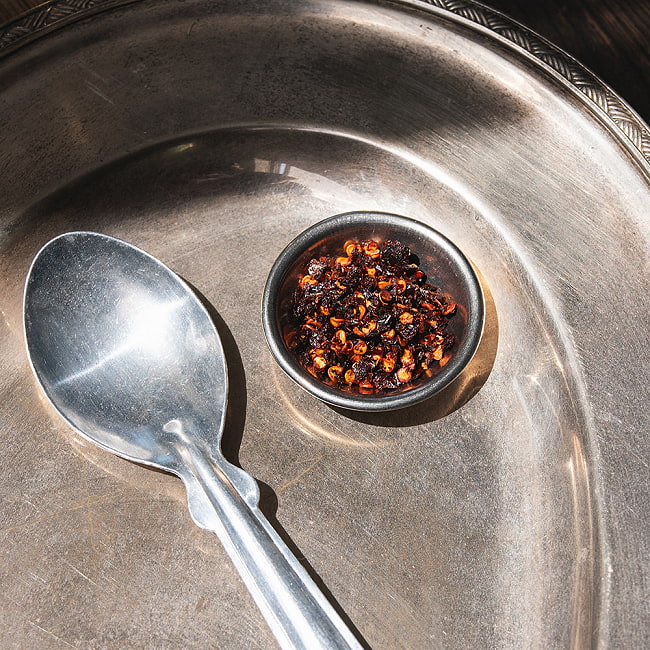 チャトニ皿　アチャールボウル　浅め　極小サイズ　カレー小皿(約5.2cm×約1.2cm　約15ml） 5 - ちょこっとしたギーやアチャールなどへ