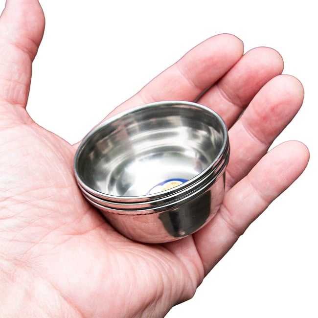 チャトニボウル　アチャールボウル　極小サイズ　カレー小皿(約6cm×約2.5cm　約50ml） 10 - このように重ねられます。