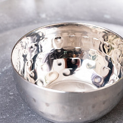 美しい槌目模様仕上げ　料理が華やかに　カレー小皿　サブジカトリ〔約7.3cm×約4cm 約110ml〕 - サブ4