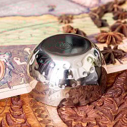 美しい槌目模様仕上げ　料理が華やかに　カレー小皿　サブジカトリ〔約7.3cm×約4cm 約110ml〕 - サブ5