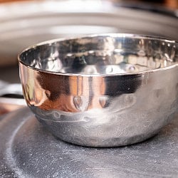 美しい槌目模様仕上げ　料理が華やかに　カレー小皿　ダールカトリ〔約8.3cm×約4cm 約160ml〕 - サブ2