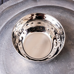 美しい槌目模様仕上げ　料理が華やかに　カレー小皿　ダールカトリ〔約8.3cm×約4cm 約160ml〕 - サブ3