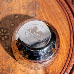 美しい槌目模様仕上げ　料理が華やかに　カレー小皿　マサラカトリ〔約9.2cm×約4.5cm 約220ml〕 - サブ5