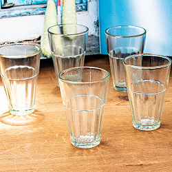 【5個セット】インドのチャイカップ[高さ7.5cm程度 直径5cm程度]の商品写真