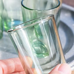 【5個セット】インドのチャイカップ[約8.7cm程度×直径：約5.7cm 約120ml] - サブ4