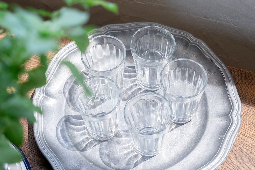 【5個セット】インドのチャイカップ[約8.2cm程度×直径：約6cm]2枚目の説明写真です