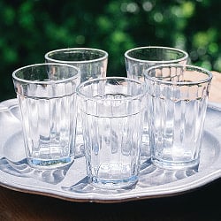 【5個セット】インドのチャイカップ[約8.2cm程度×直径：約6cm]の商品写真