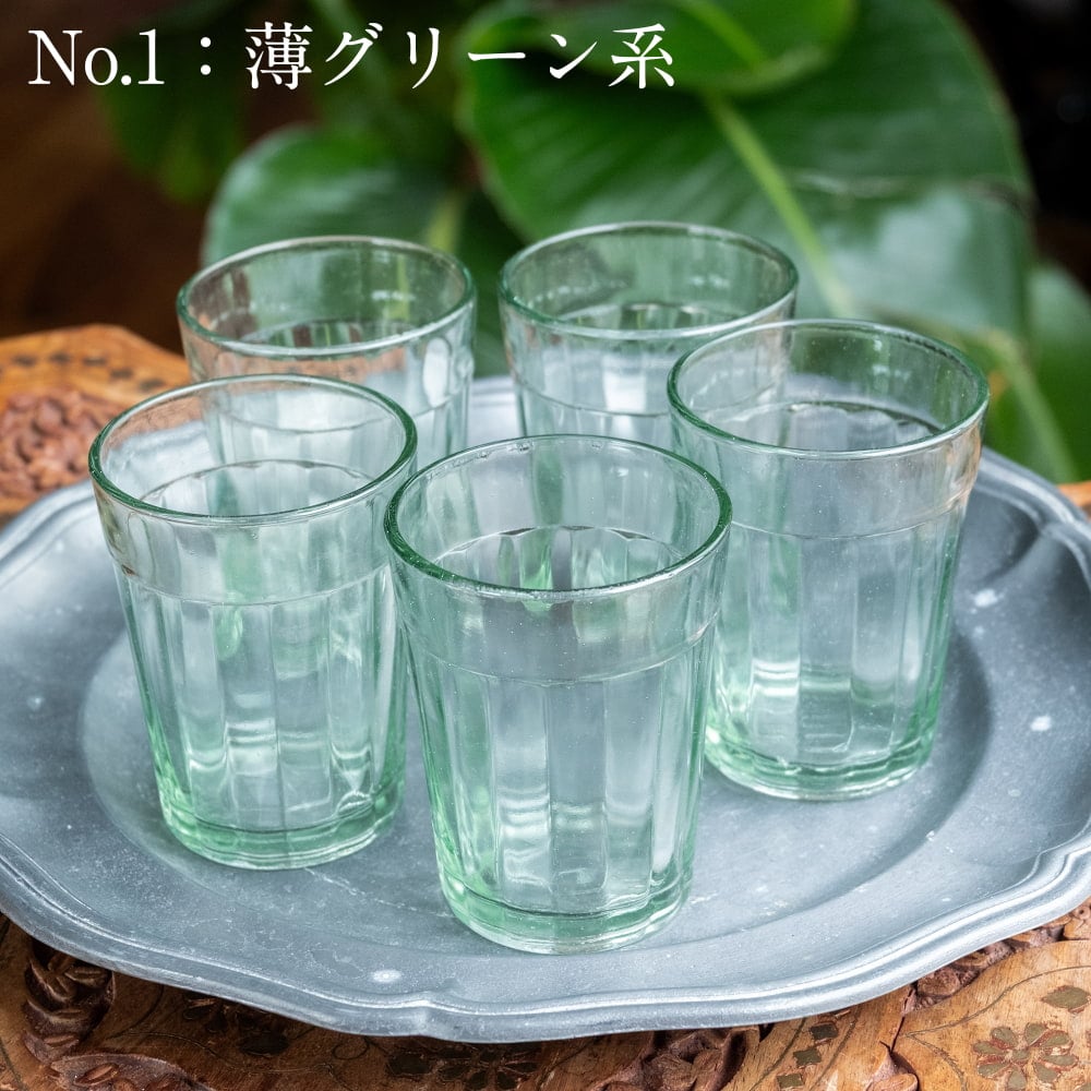 【5個セット】インドのチャイ カップ - 装飾つき[直径：約6.6cm 高さ：約8.4cm 約150ml]11枚目の説明写真です