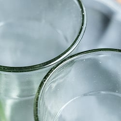 【5個セット】インドのチャイ カップ - シンプル[直径:6cm 高さ:8.5cm 約95ml] - サブ5