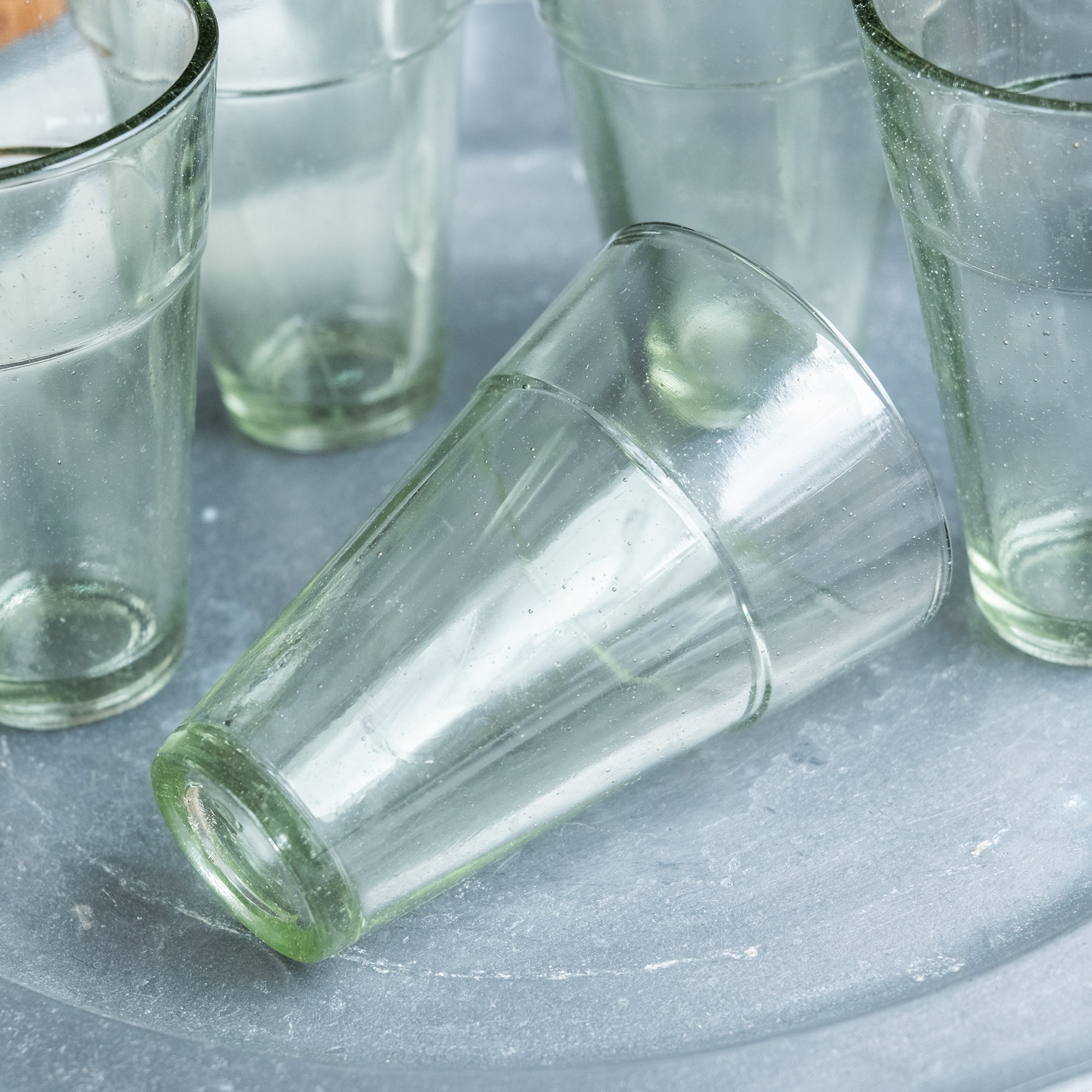 【5個セット】インドのチャイ カップ - シンプル[直径:6cm 高さ:8.5cm 約95ml]9枚目の説明写真です