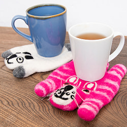 可愛い！フェルトのアニマルコースター - サブ2