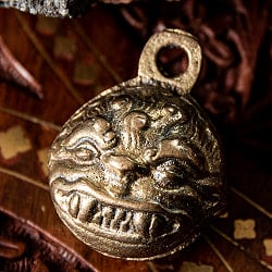 チベタン アニマルベル - 4cm スノーライオン - サブ3