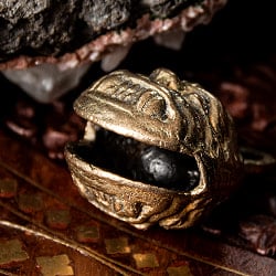 チベタン アニマルベル - 4cm スノーライオン - サブ4