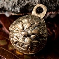 チベタン アニマルベル - 4cm スノーライオン
