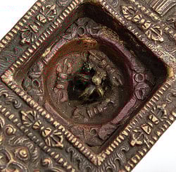 チベット密教法具 - 香炉・祭礼炉 礼拝用品【アンティーク 85cm】 - サブ3