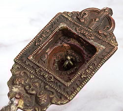 チベット密教法具 - 香炉・祭礼炉 礼拝用品【アンティーク 85cm】 - サブ4