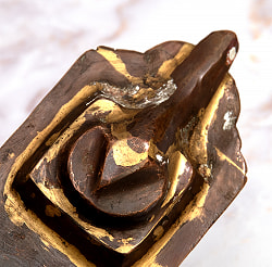 チベット密教法具 - 香炉・祭礼炉 礼拝用品【アンティーク 85cm】 - サブ5