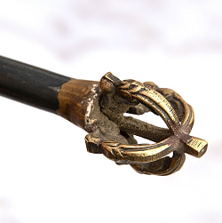 チベット密教法具 - 香炉・祭礼炉 礼拝用品【アンティーク 83cm】 - サブ3