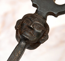 チベット密教の法具 カトゥヴァンガ katvanga 【56cm　アンティーク】 - サブ4