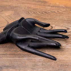 バリの名刺置き　カードホルダー - 黒 - サブ3