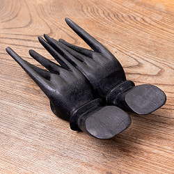 バリの名刺置き　カードホルダー - 黒 - サブ5