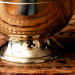 ネパールの真鍮カトリ - ダールカトリ 外径9.7cm程度 - サブ3