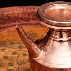 銅製カルワ karuwa - ネパール伝統の水差し 高さ12cm程度 - サブ5