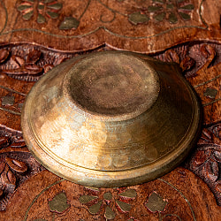 ディヤ Diya - ネパールのブラス製オイルランプ 直径6.5cm～7cm - サブ4