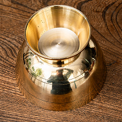 ネパールの真鍮カトリ - タルカリカトリ 外径10cm程度 - サブ5