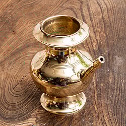 ブラス製カルワ karuwa - ネパール伝統の水差し 高さ12cm程度 - サブ3