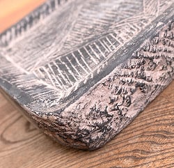 【訳あり観賞用・食品用としての使用不可】石のマサラ潰し プリミティブなネパール製 幅:25cm～30cm程度 - サブ4