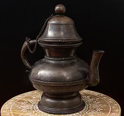 アンティーク カルワ karuwa - ネパール伝統の水差し ティーポット 高さ:30cm 1200g【非食品・装飾用】 - サブ2