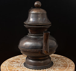 アンティーク カルワ karuwa - ネパール伝統の水差し ティーポット 高さ:30cm 1200g【非食品・装飾用】 - サブ3