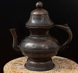 アンティーク カルワ karuwa - ネパール伝統の水差し ティーポット 高さ:30cm 1200g【非食品・装飾用】 - サブ4